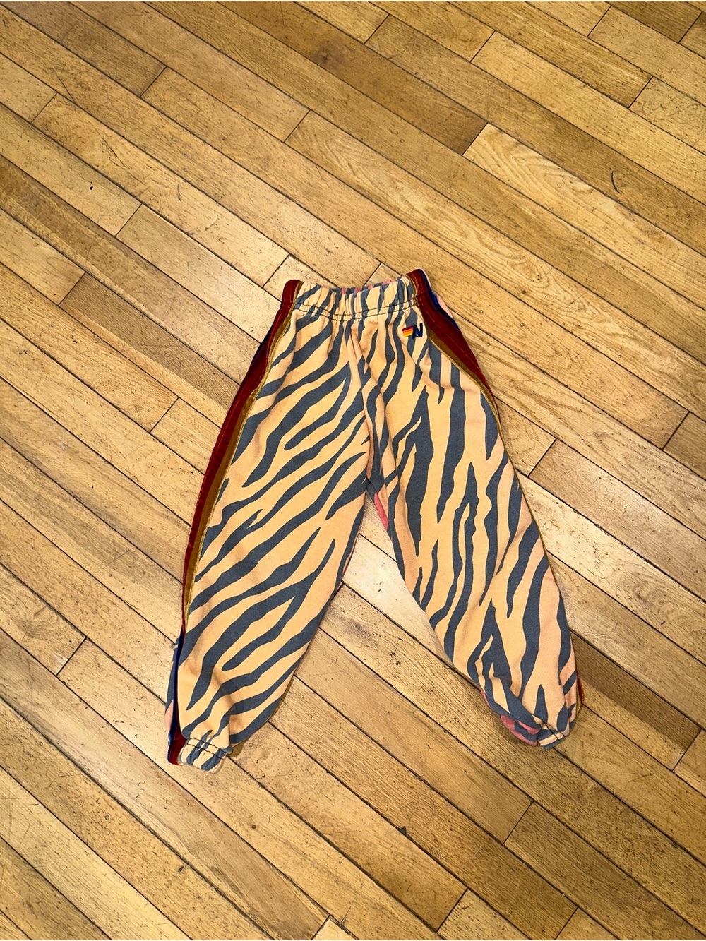Kid’s unisex Aviator Nation tiger sweatpants bottoms lounge